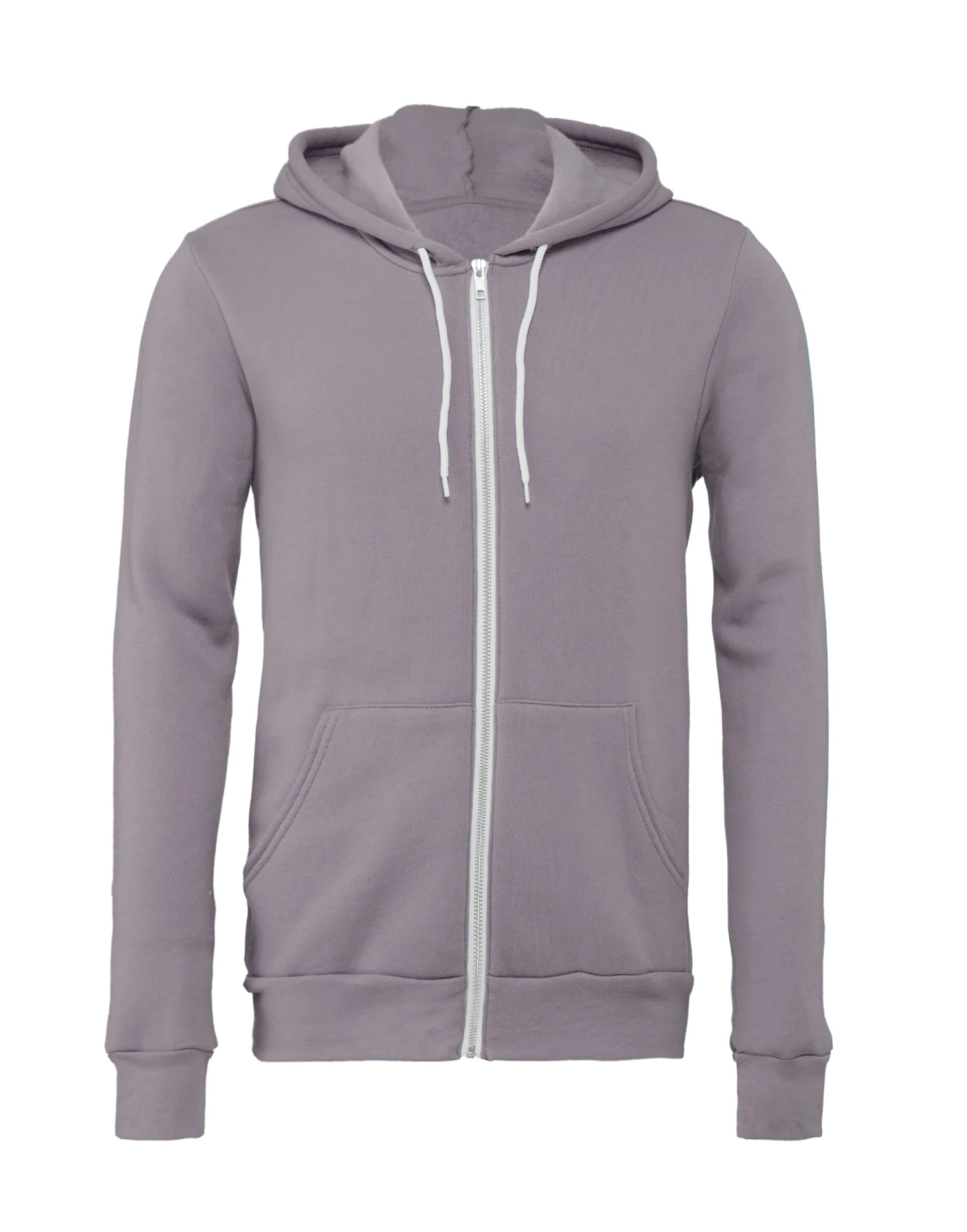 Bella+Canvas Canvas Unisex Poly-Cotton Fleece Full-Zip Hoodie 6 Bella+Canvas Canvas Unisex Poly-Cotton Fleece Full-Zip Hoodie - Image 4