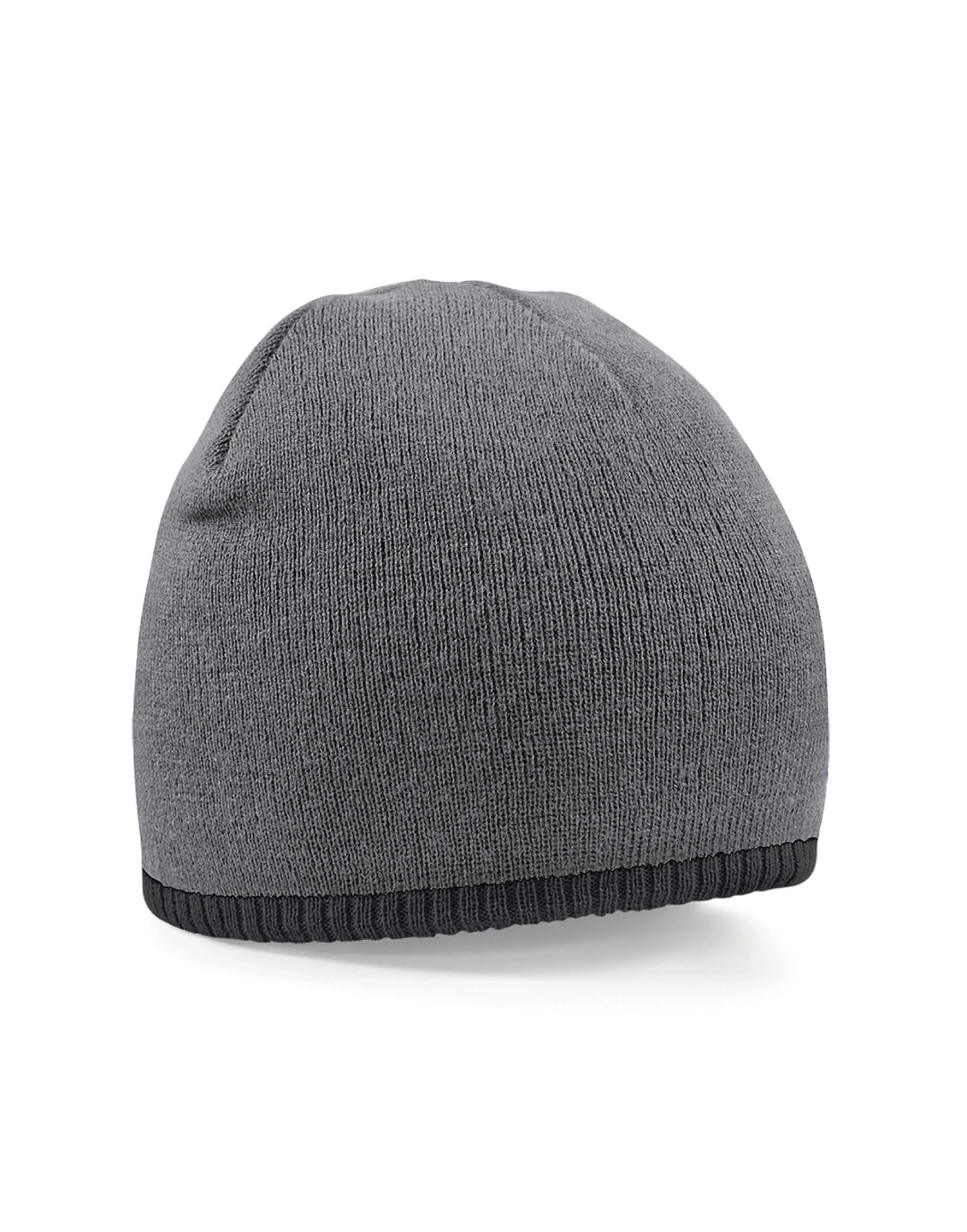 Beechfield Two-Tone Pull On Beanie 6 Beechfield Two-Tone Pull On Beanie - Image 4