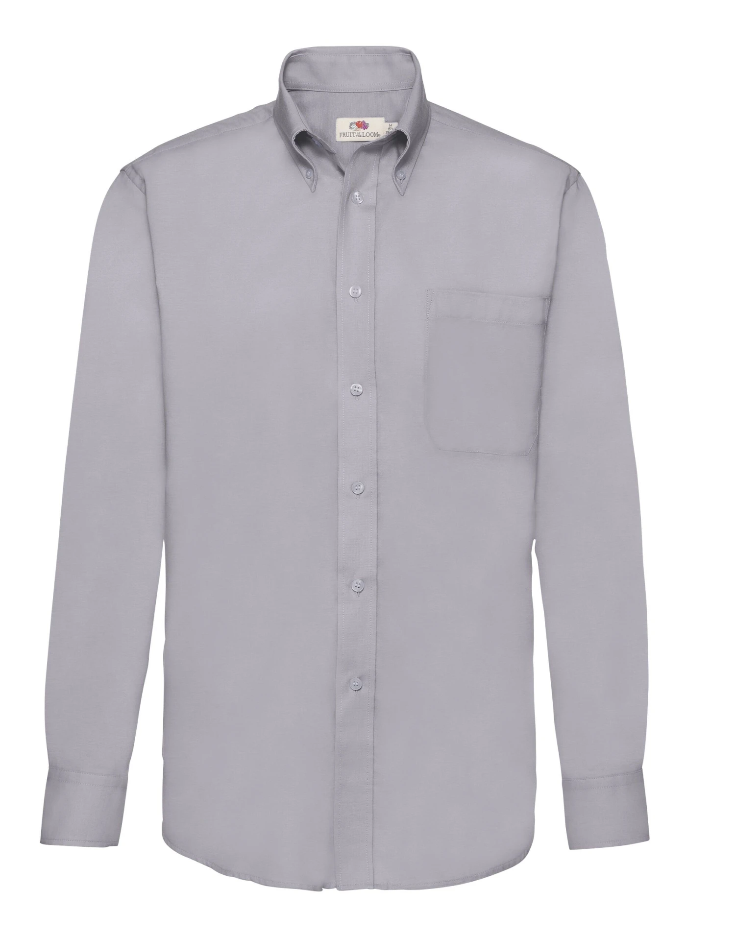 Fruit Of The Loom Mens Long Sleeve Oxford Shirt 8 Fruit Of The Loom Mens Long Sleeve Oxford Shirt - Image 6