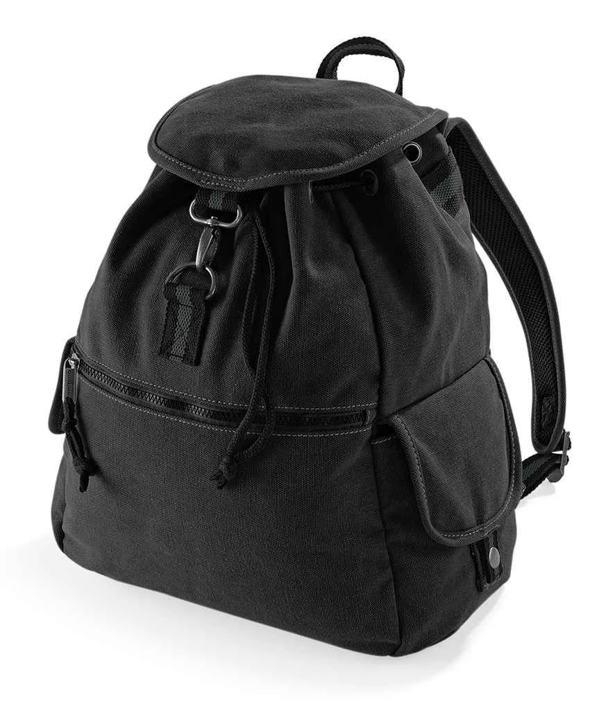 Quadra Vintage Canvas Backpack 4 Quadra Vintage Canvas Backpack - Image 2
