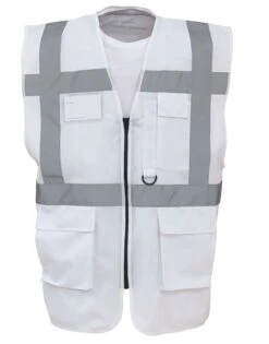 Yoko Hi-Vis Executive Waistcoat -XAMAX 87a3a98591501221ad33ea4a6e2594de36bc1b6f89bf8e9e6257d903fb1538ff