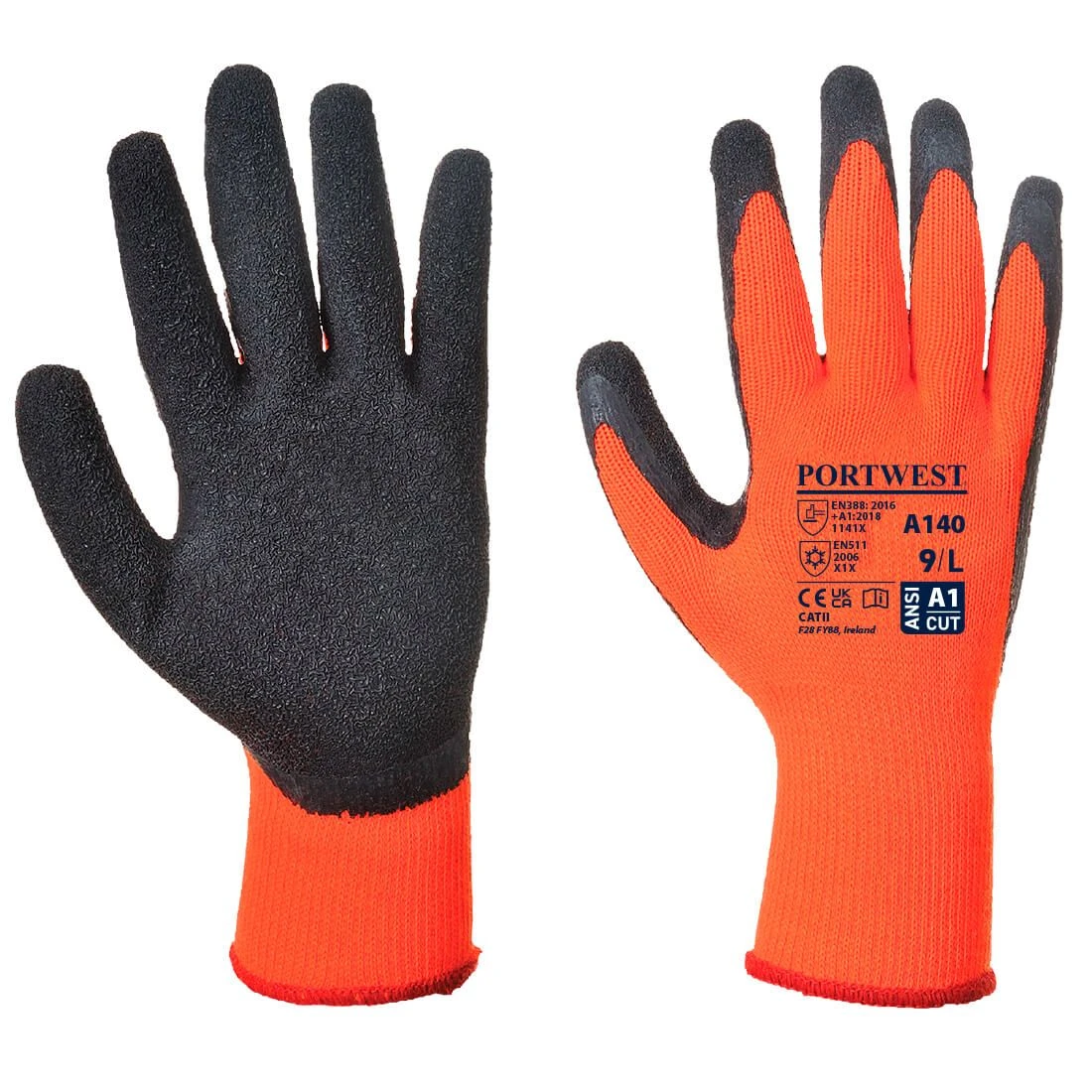 Portwest Thermal Grip Glove - Latex 4 Portwest Thermal Grip Glove - Latex - Image 2