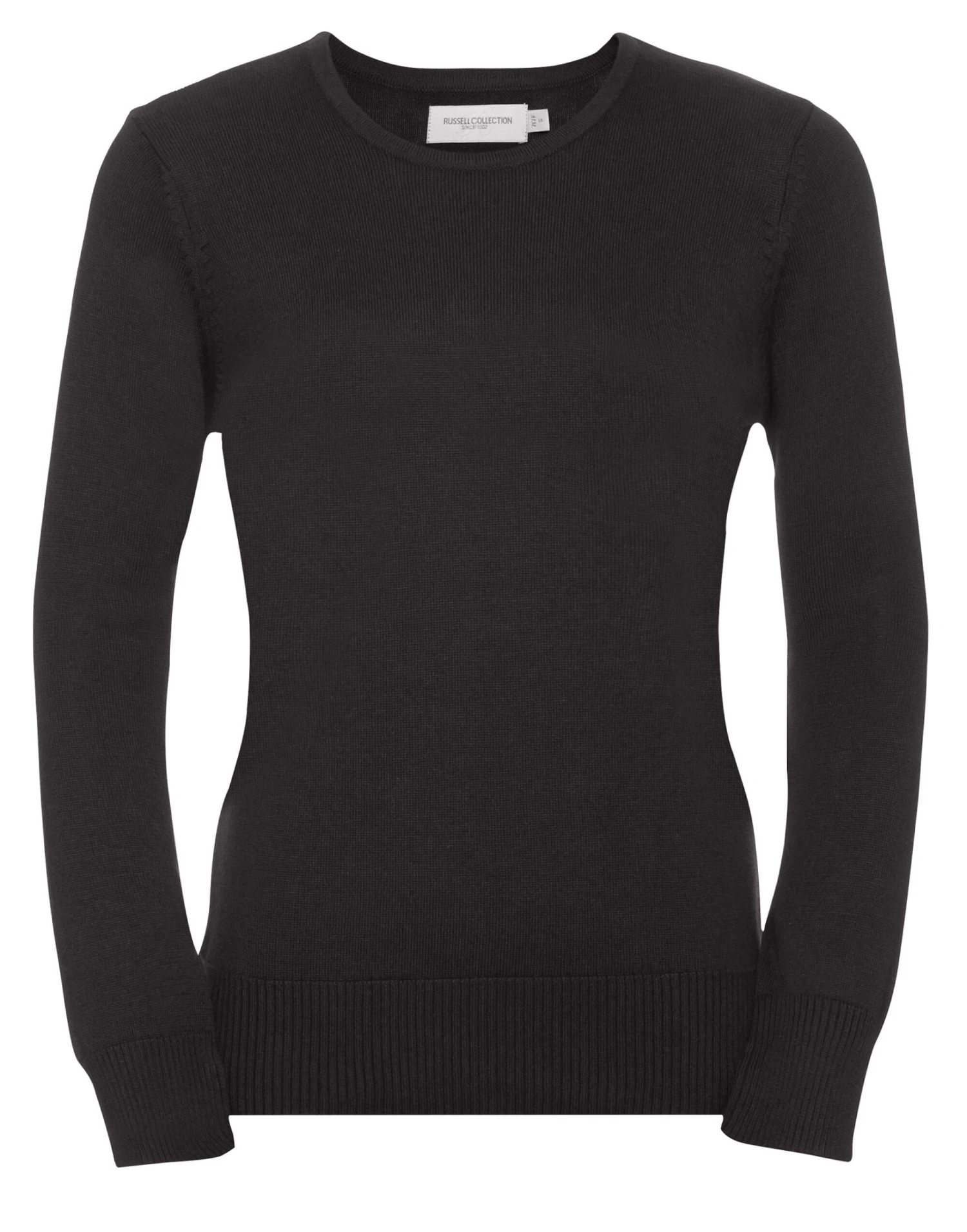 Russell Collection Ladies' Crew Neck Knitted Pullover 3 Russell Collection Ladies' Crew Neck Knitted Pullover