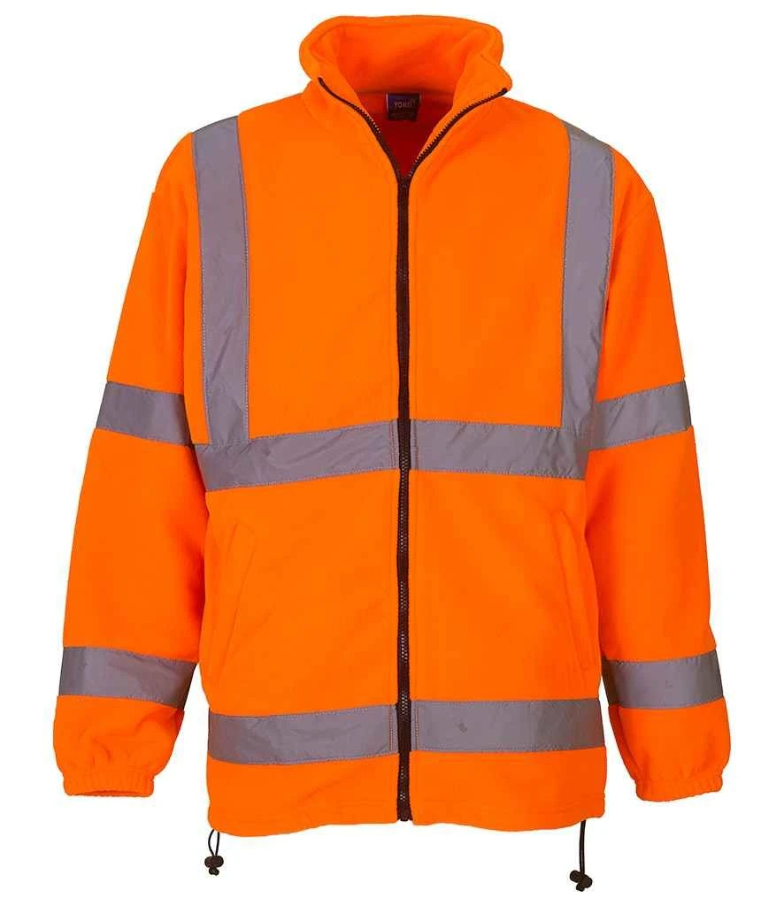 Yoko Hi Vis Heavyweight Fleece Jacket 3 Yoko Hi Vis Heavyweight Fleece Jacket