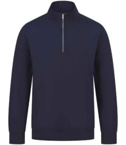 Henbury Unisex Sustainable 14 Zip Sweatshirt -XAMAX 8b54e4fabb54550f45f21cf39bb9fae8e17ccd36e3eb31837660337e44a28a86