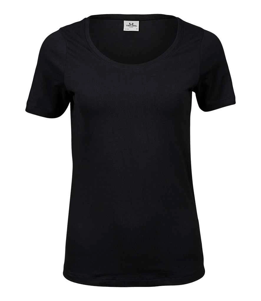 Tee Jays Womens Stretch Tee 4 Tee Jays Womens Stretch Tee - Image 2