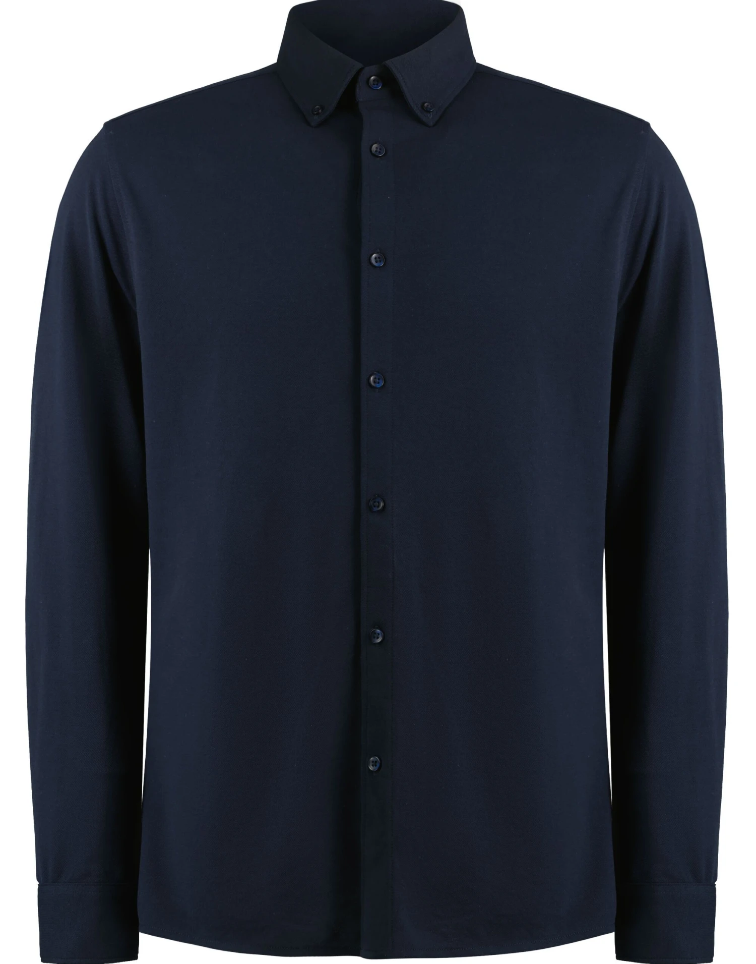 Kustom Kit Tailored Fit Superwash 60 Pique Shirt (Long Sleeve) 8 Kustom Kit Tailored Fit Superwash 60 Pique Shirt (Long Sleeve) - Image 6