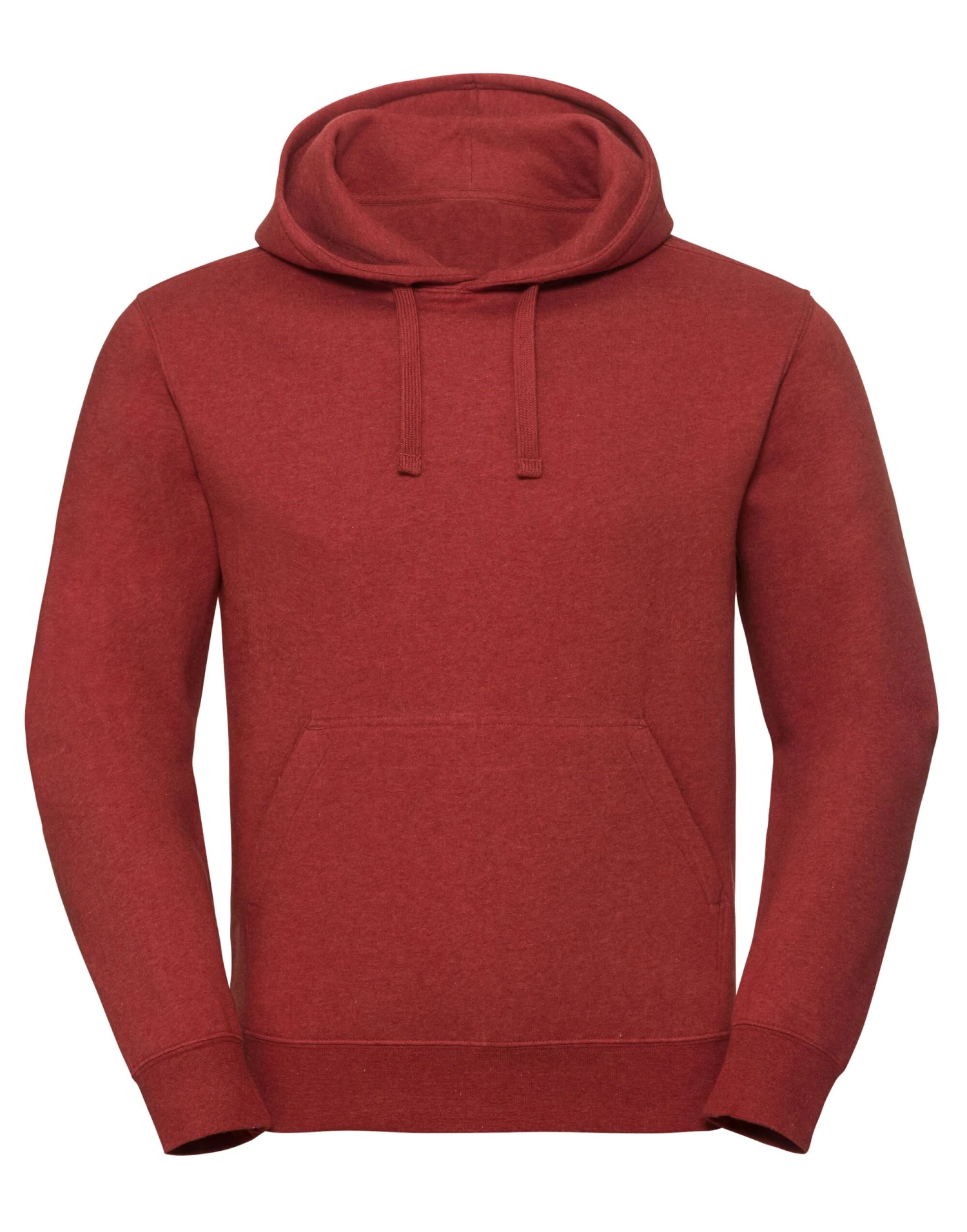 Russell Mens Authentic Melange Hooded Sweat 4 Russell Mens Authentic Melange Hooded Sweat - Image 2