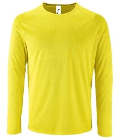 SOL's Sporty Long Sleeve Performance T Shirt -XAMAX 8e171599d420edc743a4bfaa3eaf36705d41de3e3edd47949c4f4e3a27602176 1