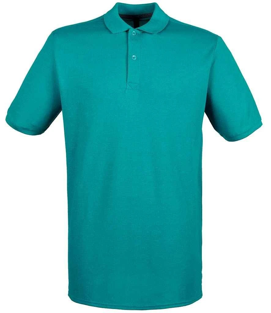 Henbury Modern Fit Cotton Piqué Polo Shirt 20 Henbury Modern Fit Cotton Piqué Polo Shirt - Image 18