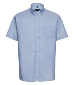 Russell Collection Mens Short Sleeve Classic Oxford Shirt 26 Russell Collection Mens Short Sleeve Classic Oxford Shirt -XAMAX 8ef0b47c0f919a59f87fd95fa05f9d1e2c98ff428839f8e567b883e6b720be71
