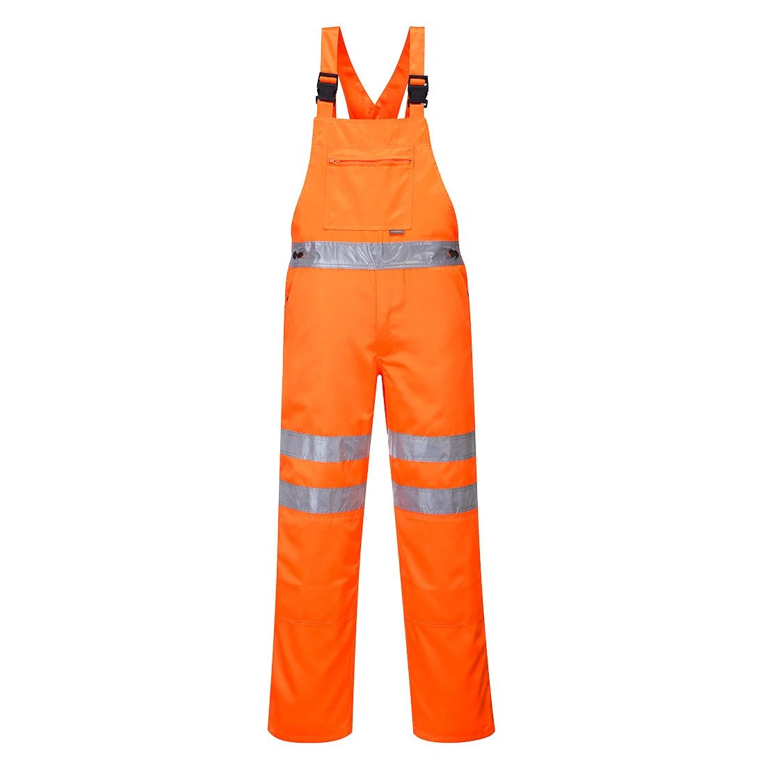 Portwest Hi-Vis Polycotton Service Bib And Brace 3 Portwest Hi-Vis Polycotton Service Bib And Brace
