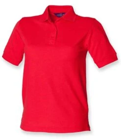 Henbury Ladies Polycotton Piqué Polo Shirt -XAMAX 8f8c06f2307730394f20f29b908bb8065582c9a72ce67321c1a65063a7786ed7
