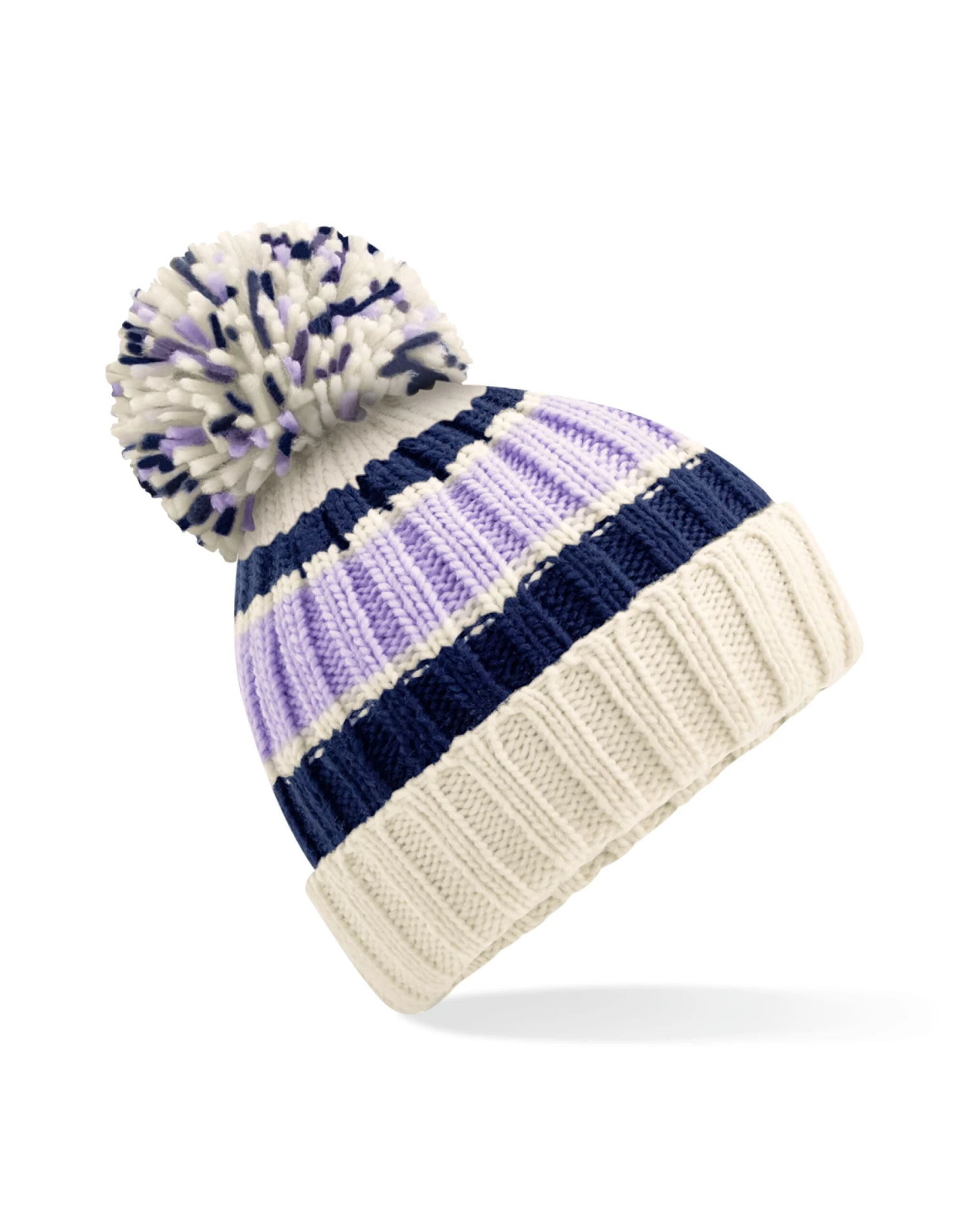 Beechfield Hygge Striped Beanie 7 Beechfield Hygge Striped Beanie - Image 5