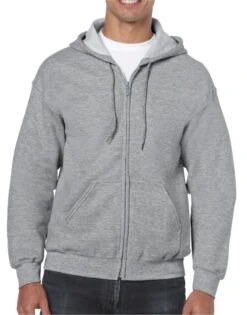 Gildan Heavy Blend™ Adult Full Zip Hooded Sweatshirt -XAMAX 916849a0ee9720067215086fd1092e6dd5bba043dd7e8502b152aa2a3b676189