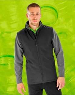 Result Genuine Recycled Mens Recycled 2-Layer Printable Softshell Bodywarmer -XAMAX 9192ae8ee45c3ce61d1ec411cf5d738508dc94eafb573f333f2cd1b6e3745266