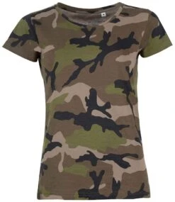 SOL'S Sols Ladies Camo T Shirt -XAMAX 91cc606f8e1b830e191797f58499ae9ebf803626a93d928d0ac0b8acc72b5413
