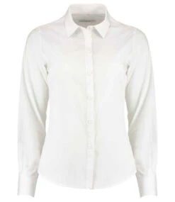 Kustom Kit Tailored Long Sleeve Poplin Shirt -XAMAX 9230db2edc6250520a637e7b6bb53c6781eef1e6c83644c2d46886924684d417