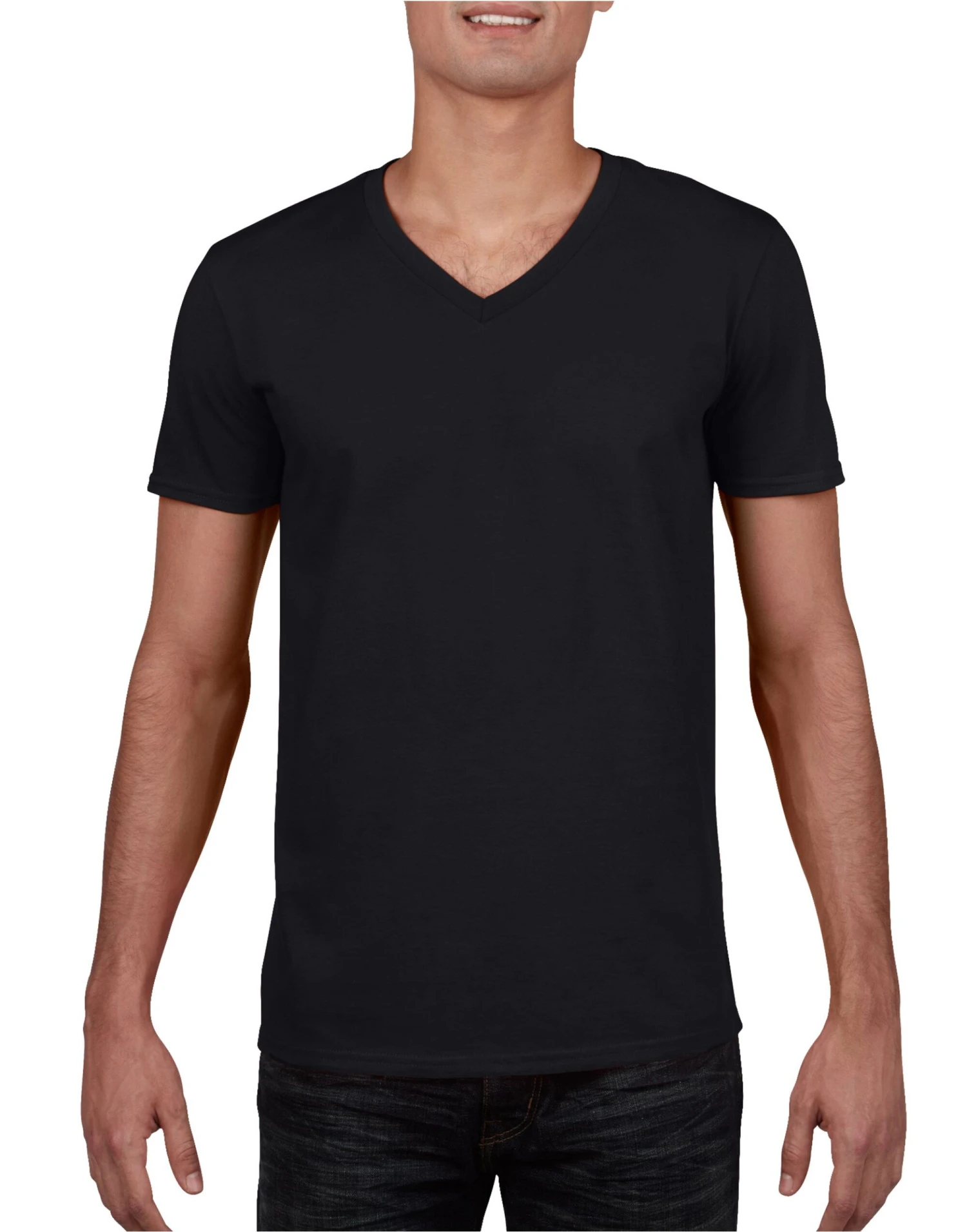 Gildan Softstyle® Adult V-Neck T-Shirt 5 Gildan Softstyle® Adult V-Neck T-Shirt - Image 3