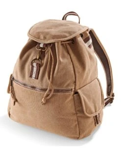 Quadra Vintage Canvas Backpack
