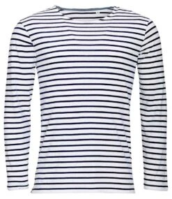 SOL's Marine Long Sleeve Striped T Shirt