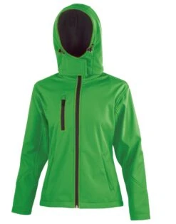 Result Core Womens TX Performance Hooded Softshell Jacket -XAMAX 938301c05be0dc6796fa63bb64e2a96d0d13819e61d8c18d6b88dc426f9bea03