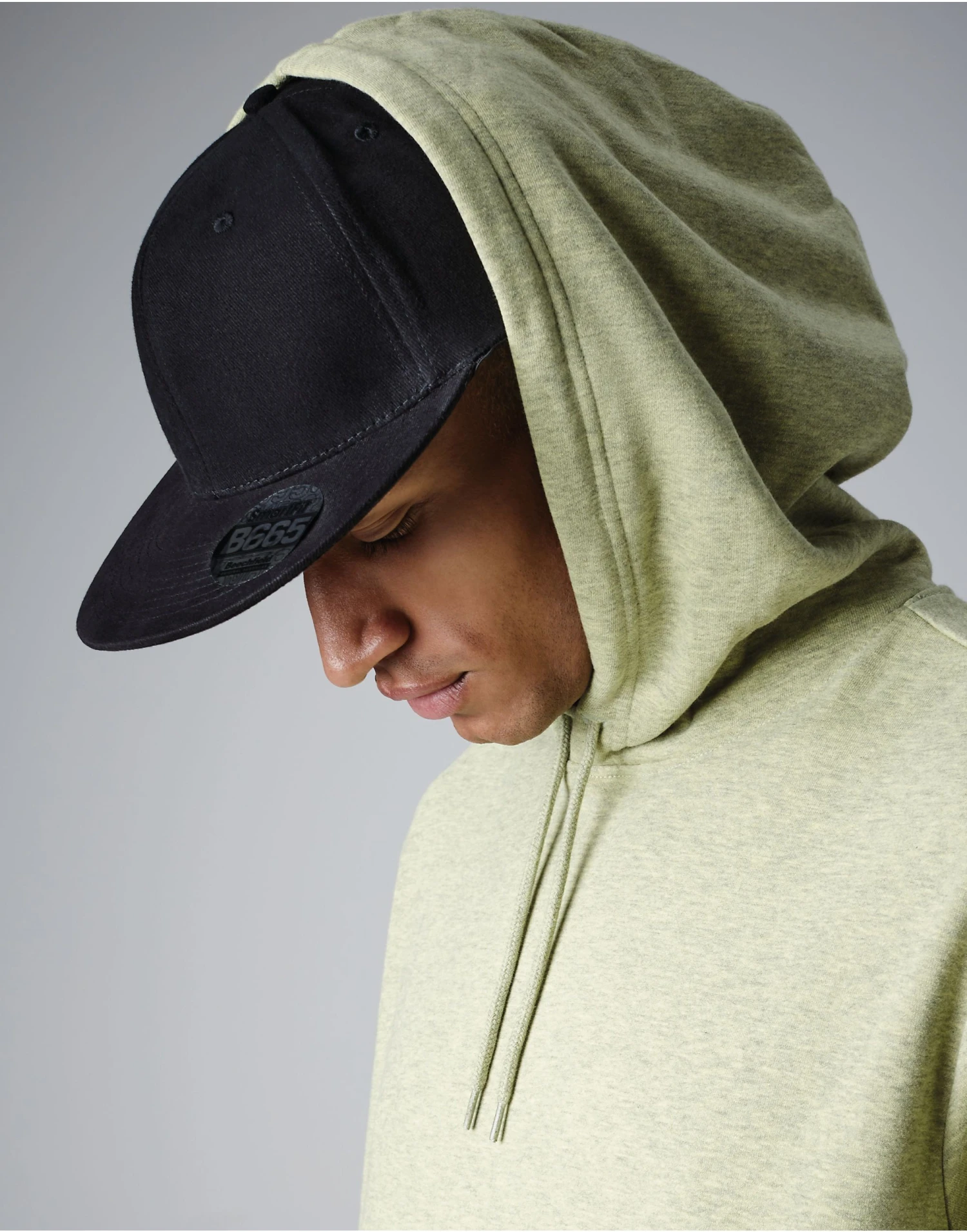 Beechfield Pro-Stretch Flat Peak Cap 4 Beechfield Pro-Stretch Flat Peak Cap - Image 2