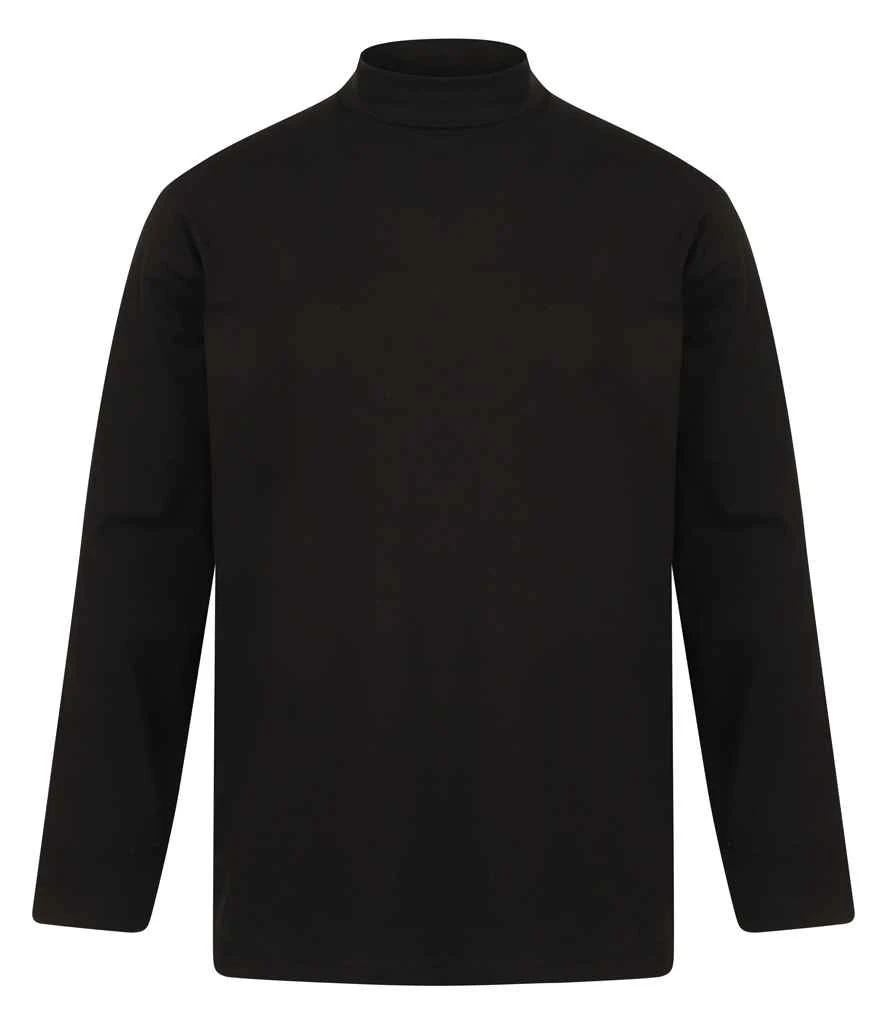 Henbury Long Sleeve Roll Neck Top 3 Henbury Long Sleeve Roll Neck Top