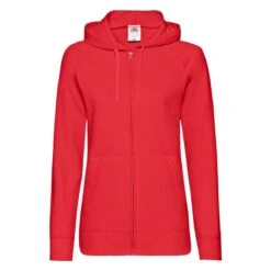Fruit Of The Loom Ladies' Lightweight Hooded Sweat Jacket
