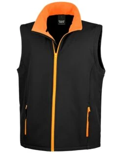 Result Core Mens Printable Softshell Bodywarmer -XAMAX 96673f826c234e167fd29e7186a1cd4550629f826af00352109d921c8bd355d6