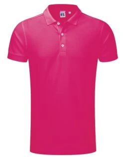 Russell Mens Fitted Stretch Polo -XAMAX 967b7b107ae703fd079bafa0409fb70f3fd94494f2fb369ac1a85085173827f1