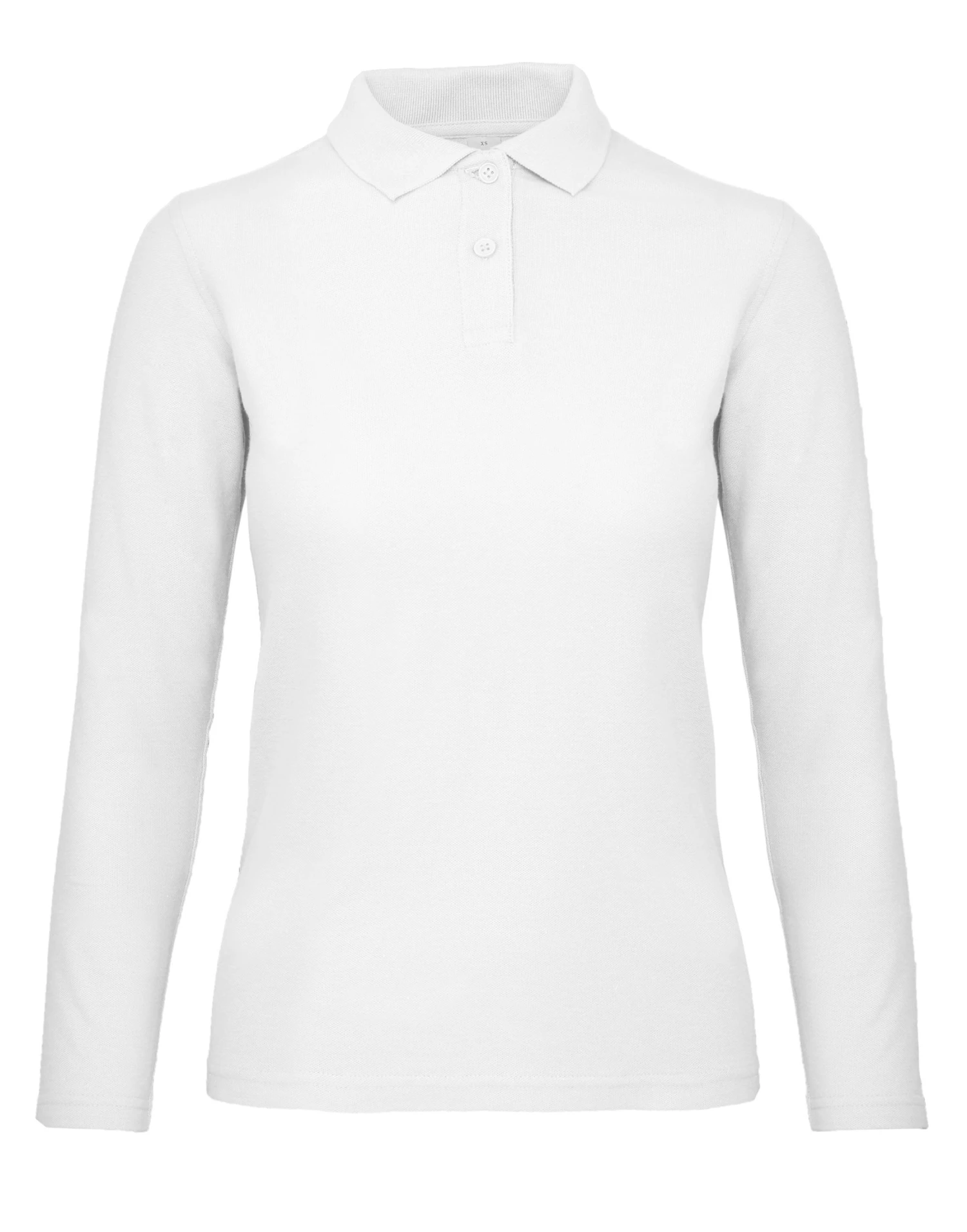 B&C ID.001 Womens Long Sleeve Polo 6 B&C ID.001 Womens Long Sleeve Polo - Image 4