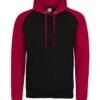 Just Hoods Awdis Baseball Hoodie