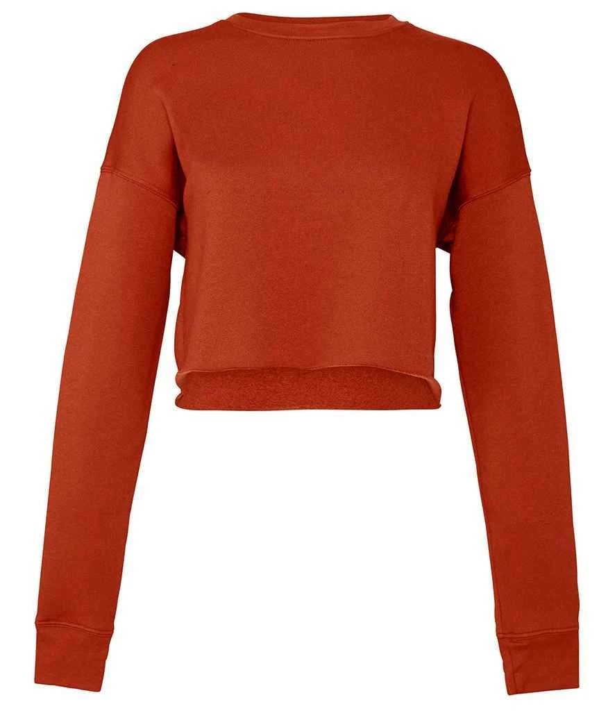 Bella+Canvas Bella Ladies Cropped Sweatshirt 3 Bella+Canvas Bella Ladies Cropped Sweatshirt
