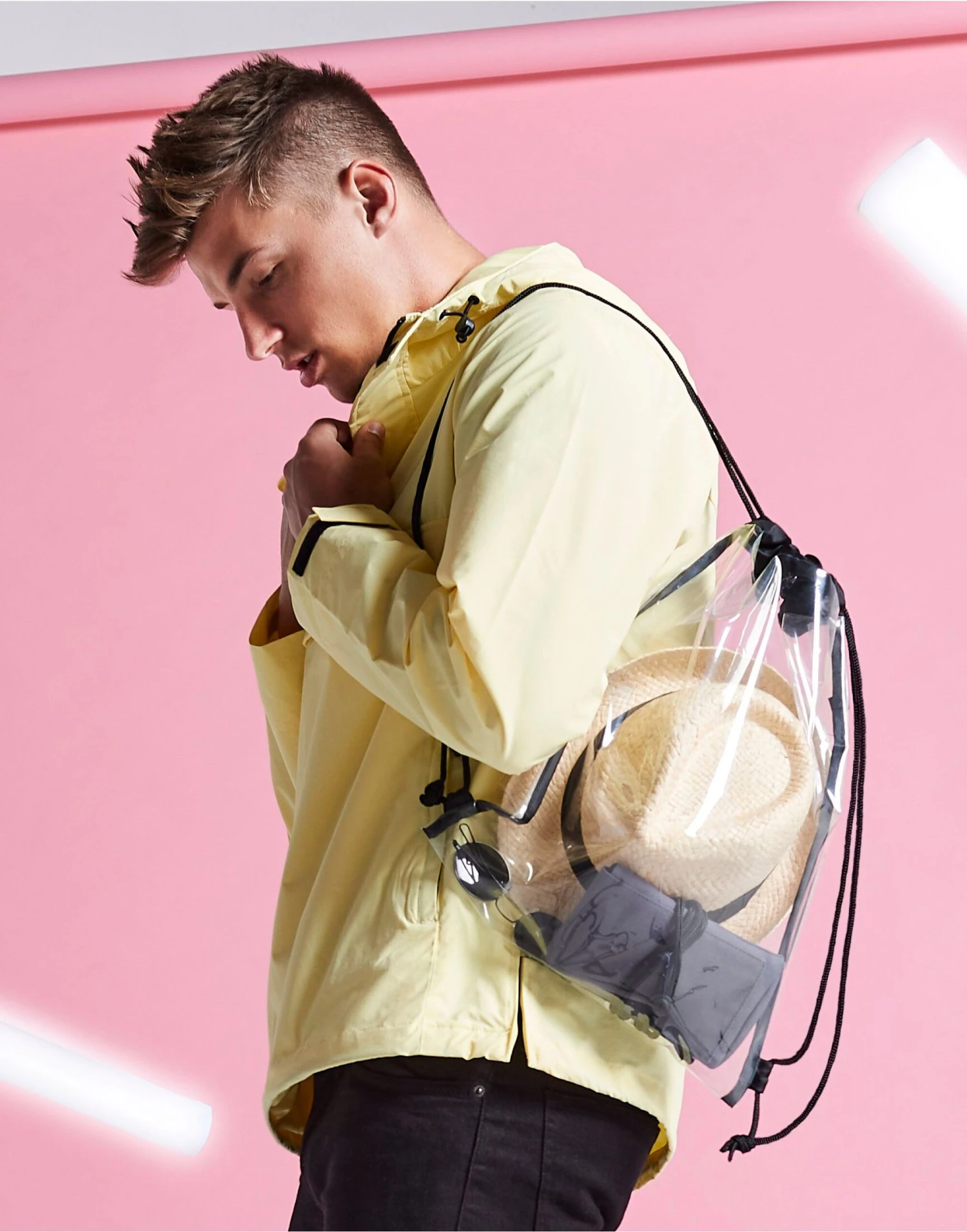 Bagbase Clear Gymsac 4 Bagbase Clear Gymsac - Image 2