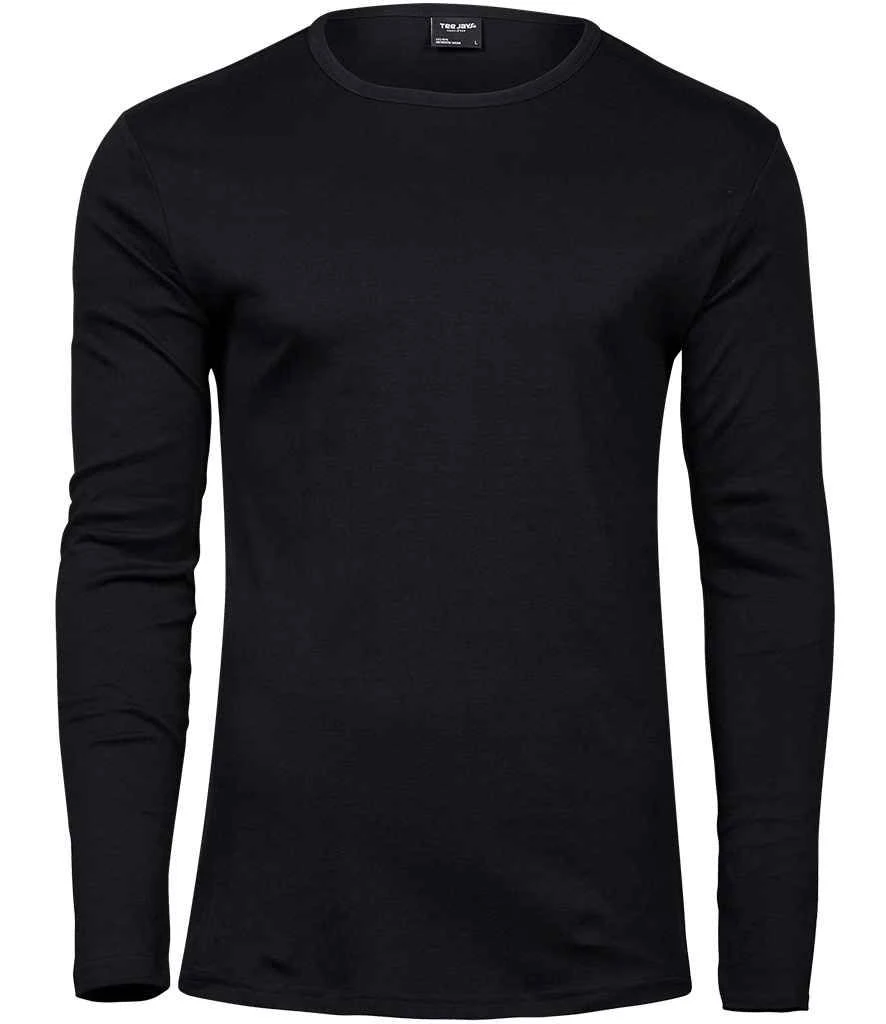 Tee Jays Mens Long Sleeve Interlock Tee 6 Tee Jays Mens Long Sleeve Interlock Tee - Image 4