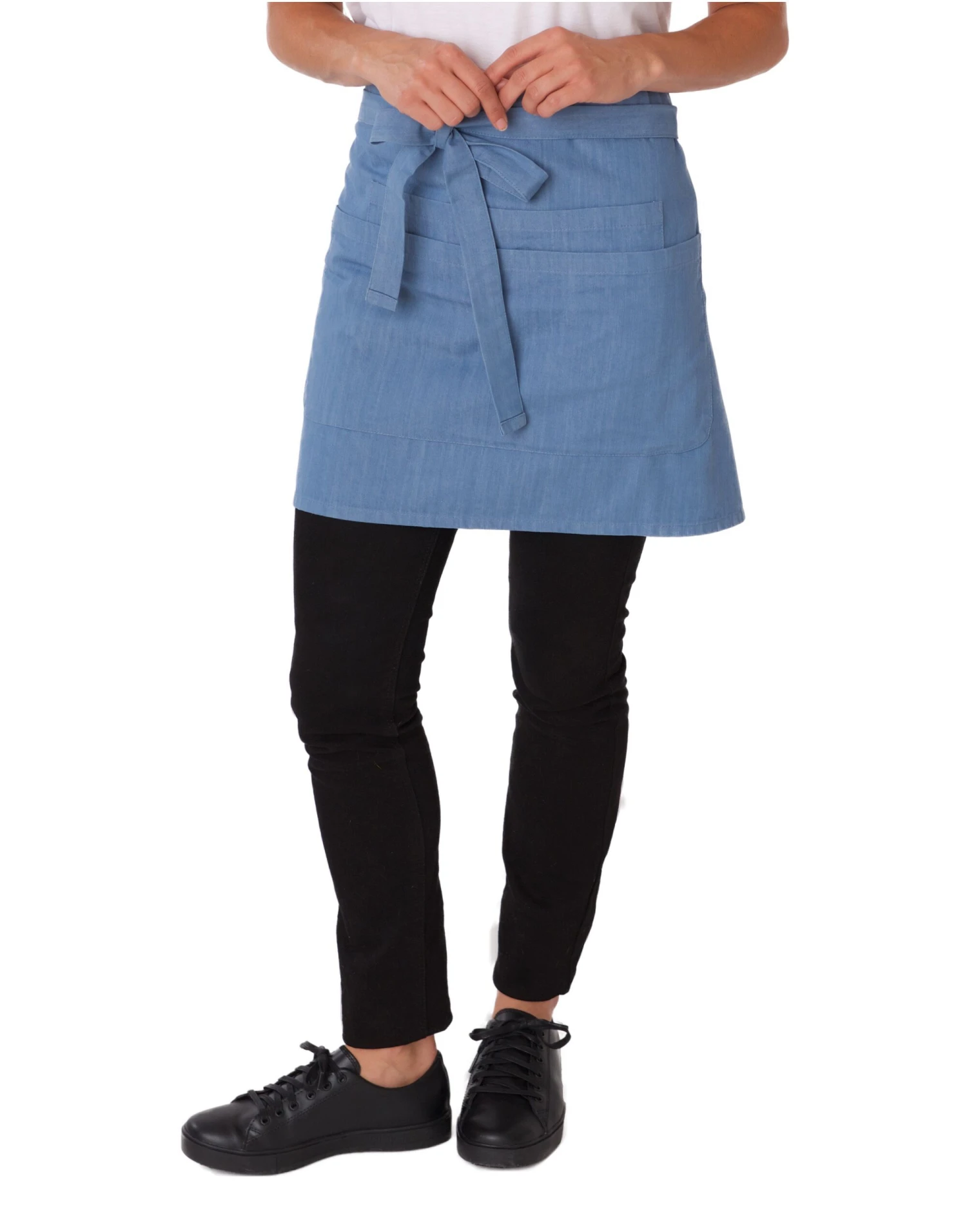 Dennys Denim Waist Apron With Pocket 4 Dennys Denim Waist Apron With Pocket - Image 2