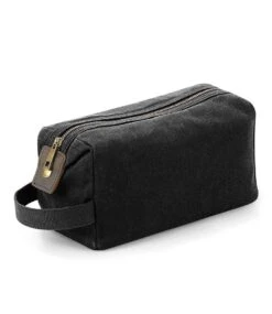 Quadra Heritage Waxed Canvas Wash Bag -XAMAX 9a54a2386c978fc3f02810caf0c99e75df3064d26f63391711ad88f19cb34d08