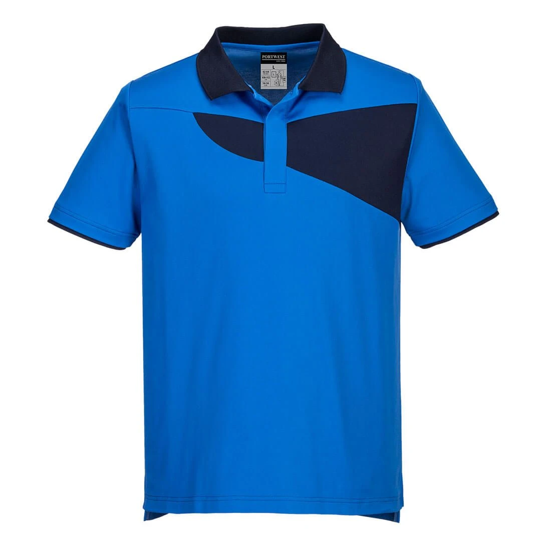 Portwest PW2 Cotton Comfort Polo Shirt S/S 5 Portwest PW2 Cotton Comfort Polo Shirt S/S - Image 3