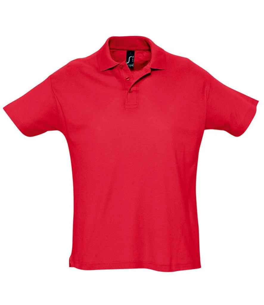 SOL'S Sols Summer Ii Cotton Piqué Polo Shirt 4 SOL'S Sols Summer Ii Cotton Piqué Polo Shirt - Image 2