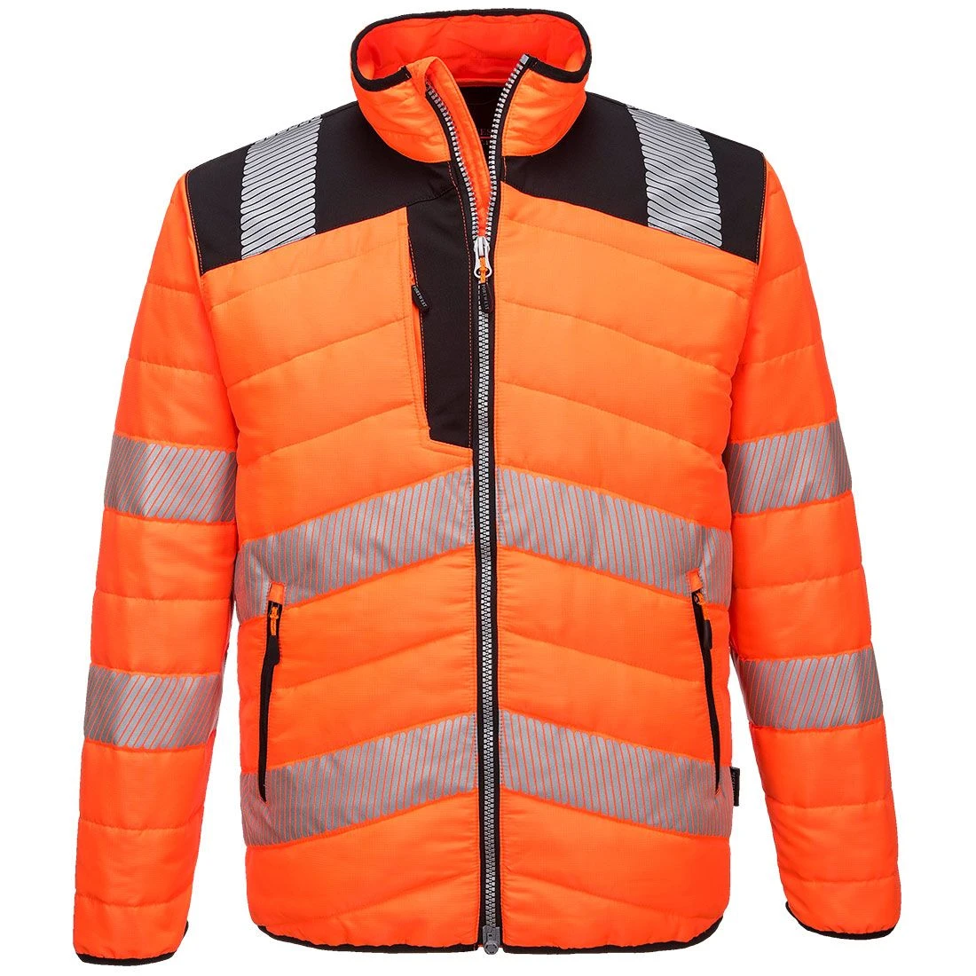 Portwest PW3 Hi-Vis Baffle Jacket 3 Portwest PW3 Hi-Vis Baffle Jacket