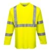 Portwest FR Hi-Vis Long Sleeve T-Shirt -XAMAX 9b93488fa81e2ec88ba97ce8a6b184a06dfb0dcc72716643d6b29d848f1873d0