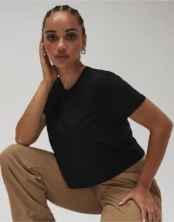 Bella+Canvas Womens Flowy Cropped Tee -XAMAX 9c9ce44a7d8874e09423fe12837f8186ddf11074956fc94eb96a7ee57983288f