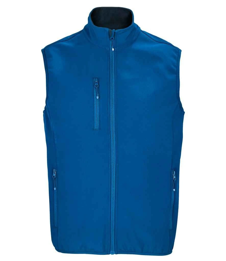 SOL'S Sols Falcon Recycled Soft Shell Bodywarmer 7 SOL'S Sols Falcon Recycled Soft Shell Bodywarmer - Image 5