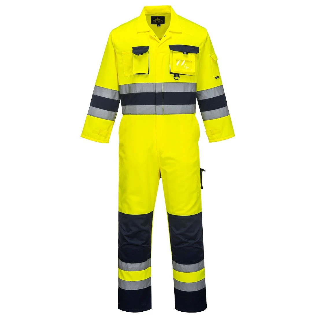 Portwest Nantes Hi-Vis Contrast Work Coverall 4 Portwest Nantes Hi-Vis Contrast Work Coverall - Image 2