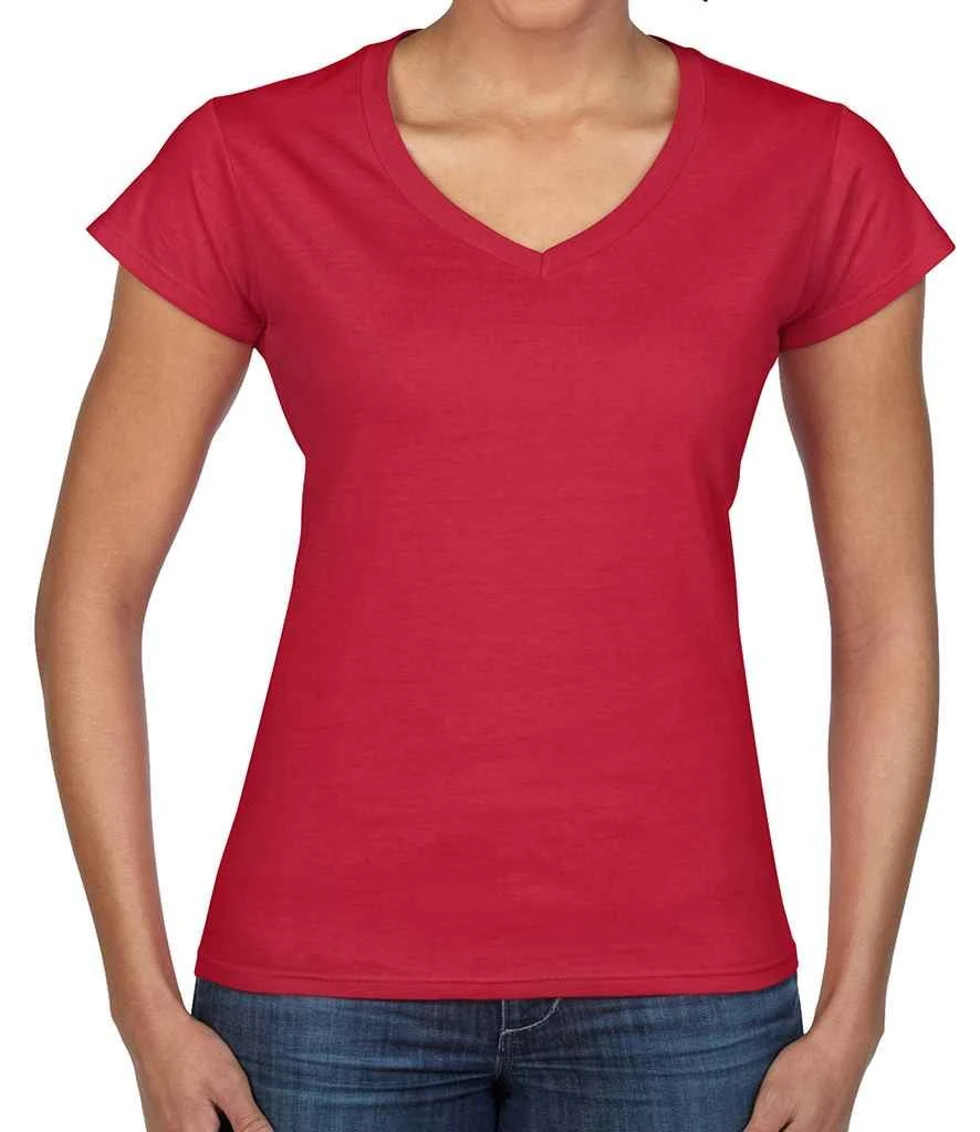 Gildan Softstyle® Ladies' V-Neck T-Shirt 16 Gildan Softstyle® Ladies' V-Neck T-Shirt - Image 14