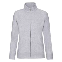 Fruit Of The Loom Ladies' Premium Sweat Jacket -XAMAX 9da93ba1a3c2ebfa4280de9d67258a4cc3aa2fbc4889c3a48910e8c01cd923d4