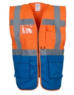 Yoko Hi-Vis Executive Waistcoat -XAMAX 9dfb1243ca58d2e1abfe865c3be8ec3031751ca0e677f74b4e100cfae22094bf