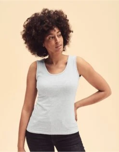 Fruit Of The Loom Ladies' Valueweight Athletic Vest -XAMAX 9e050e80970a526437e36db26ae0afa7f4cc55119e555f6b66fe8900dda97af1