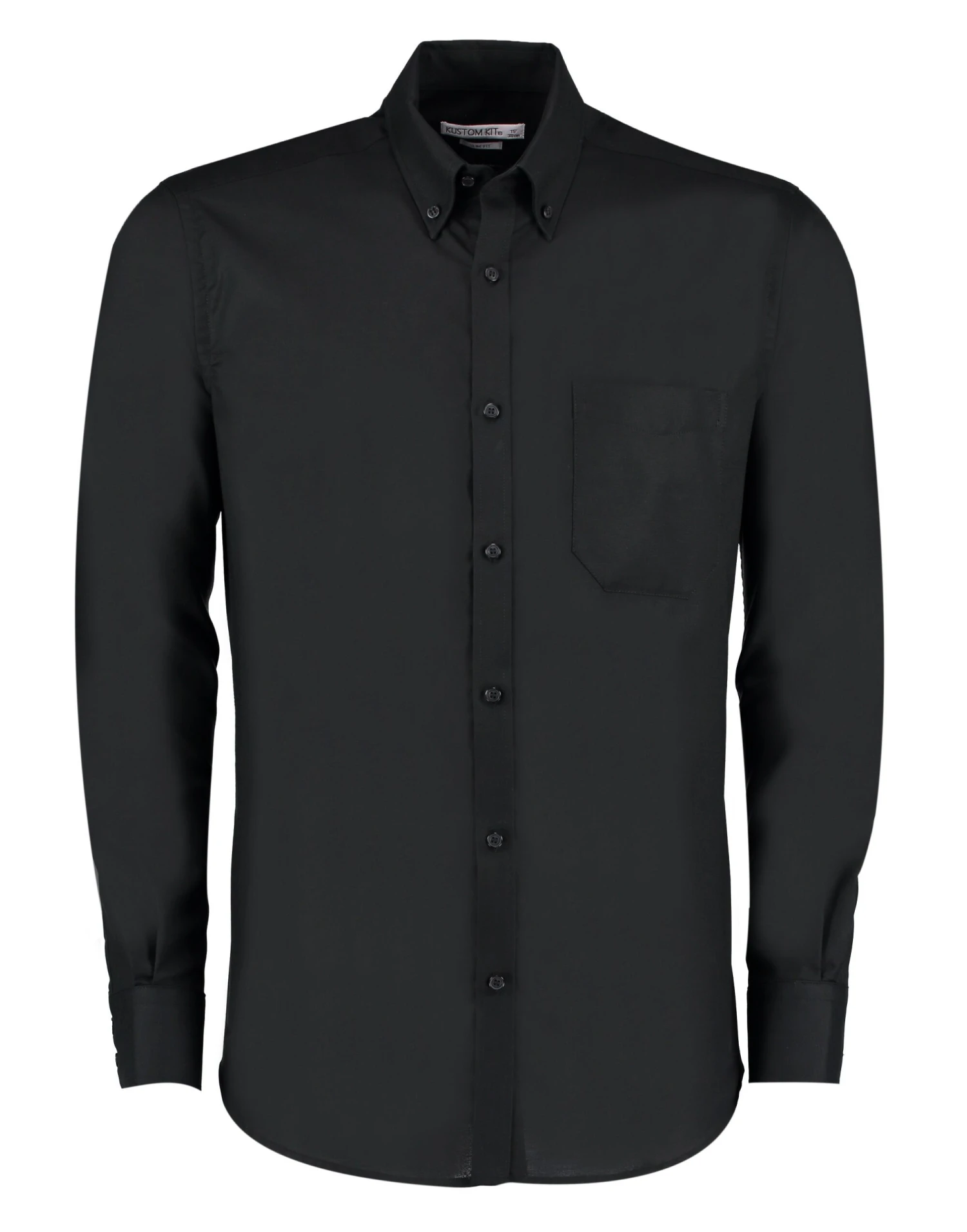 Kustom Kit Slim Fit Long Sleeve Workwear Oxford Shirt 3 Kustom Kit Slim Fit Long Sleeve Workwear Oxford Shirt